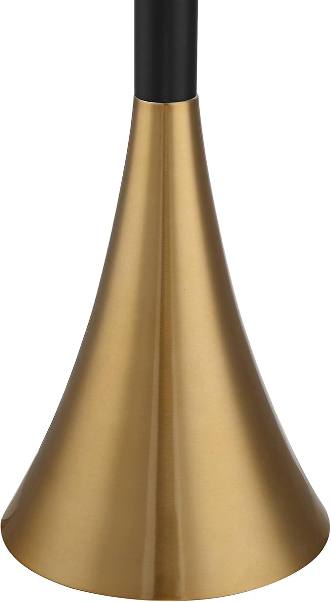 Possini Euro Design Piazza Mid Century Modern Glam Style Torchiere Floor Lamp - Image 6