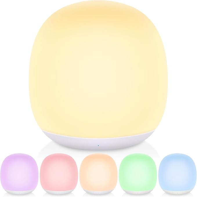 Night Light for Kids, Night Light for Baby Nursery, Color Changing&Dimmable by TYUTE