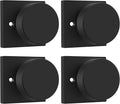 Haidms Matte Black Dummy Door Knobs, Heavy Duty Half No-Turning Dummy Knob by Haidms