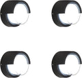 Patio Wall Light 4 Pack 12W Outside Wall sconces 6500K Cold Lights Outdoor Wall by Scpitw