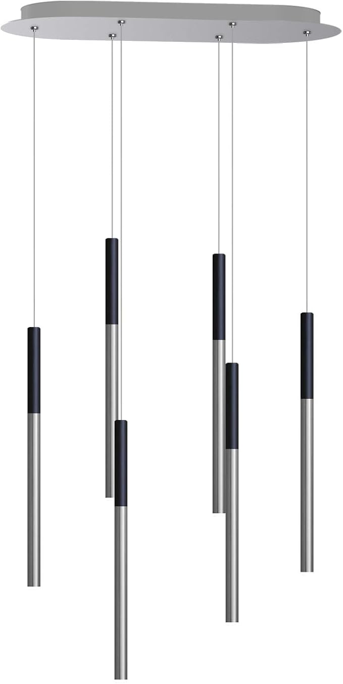 ALTAIR 6 Mini Pendant Lighting Black-Nickel by CONTECDEVELOPMENT