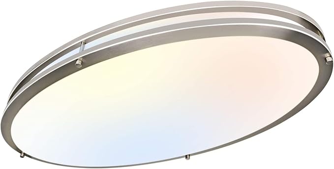 hykolity 32 Inch Oval LED Ceiling Light, 2700K/3000K/3500K/4000K/5000K by hykolity