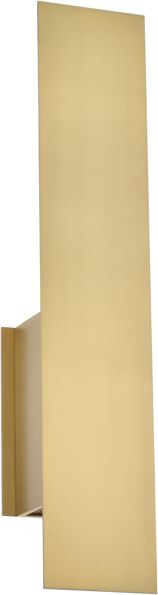 Gold Reflex Modern Wall Sconce Indoor, Minimalist Up and Down Wall Light by Ntsunxeko