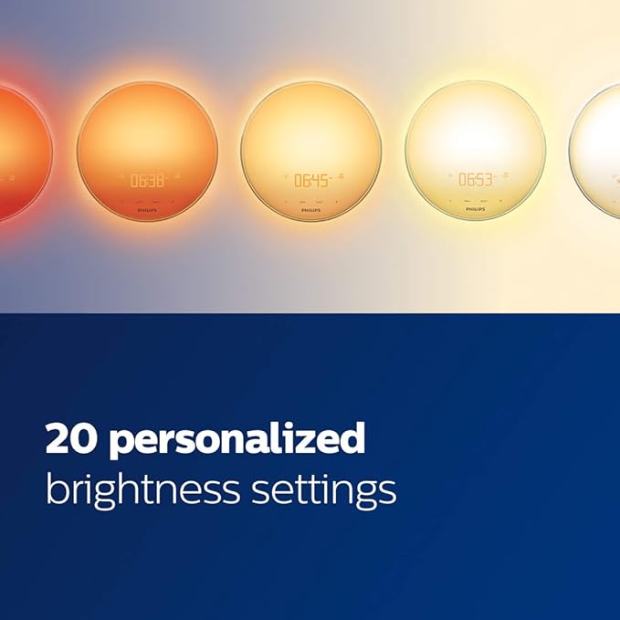 Philips SmartSleep Wake-up Light, Colored Sunrise and Sunset Simulation - Image 5