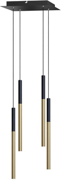 ALTAIR 4 Mini Pendant Lighting Black-Brass by CONTECDEVELOPMENT