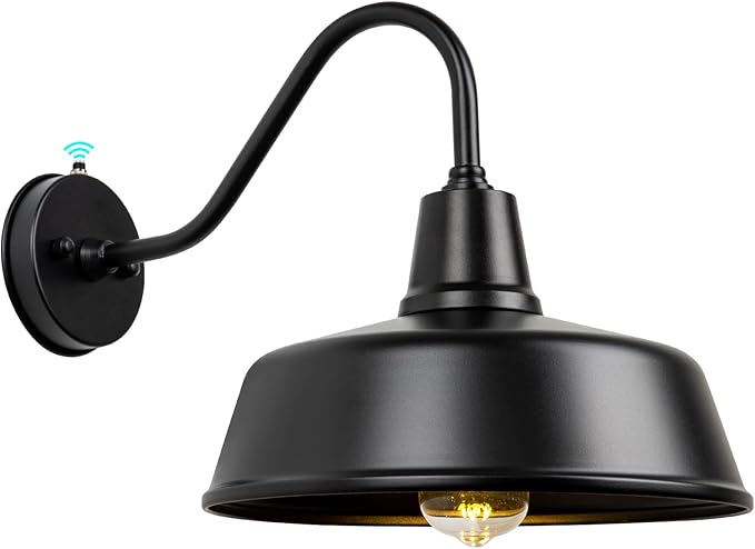 Gooseneck Barn-Lights Outdoor Fixture by METOJIA
