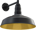 Steel Lighting Co. Gardena Barn Light | Outdoor Wall Mounted | 16" Dome | 11" by SteelLightingCo