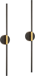 Wireless Wall Sconce Battery Operated Set of 2 by 7Degobii