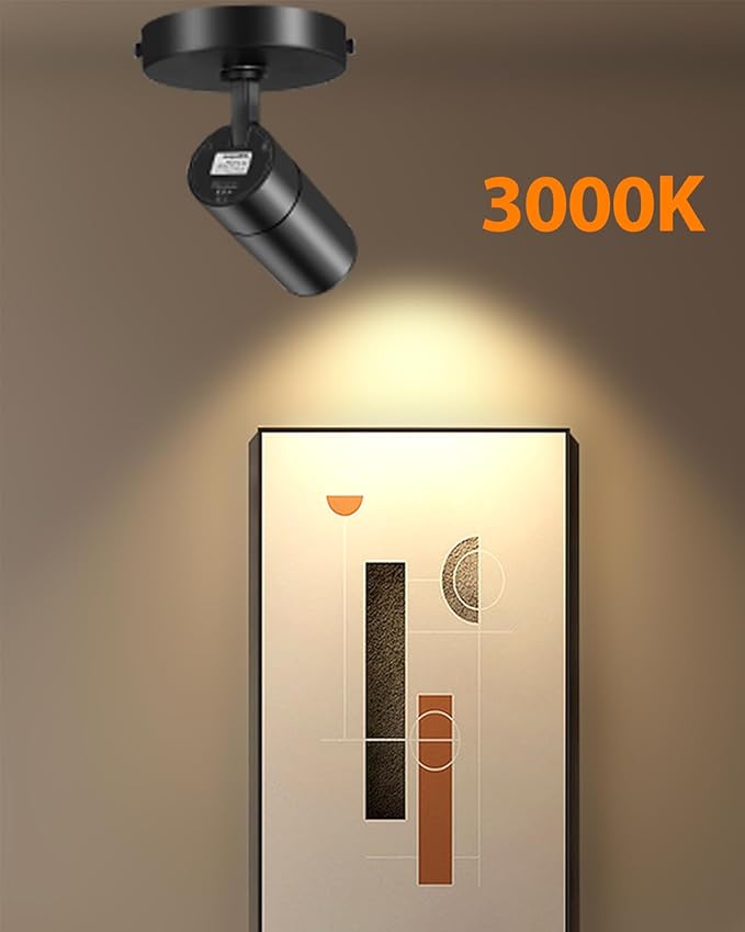 Zoomable LED Ceiling Spot Lights Indoor Adjustable Ceiling Spotlight Fixture - Image 3