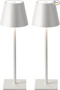 KDG 2 Pack Cordless Table Lamp, Portable LED Desk Lamp, 5000mAh Battery Operated by KDG