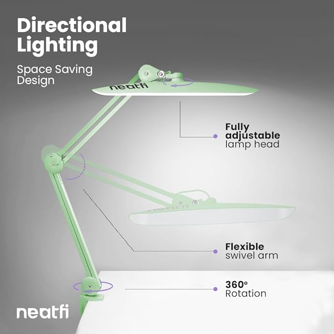 Neatfi XL 2, 200 Lumens LED Desk Lamp - Image 6