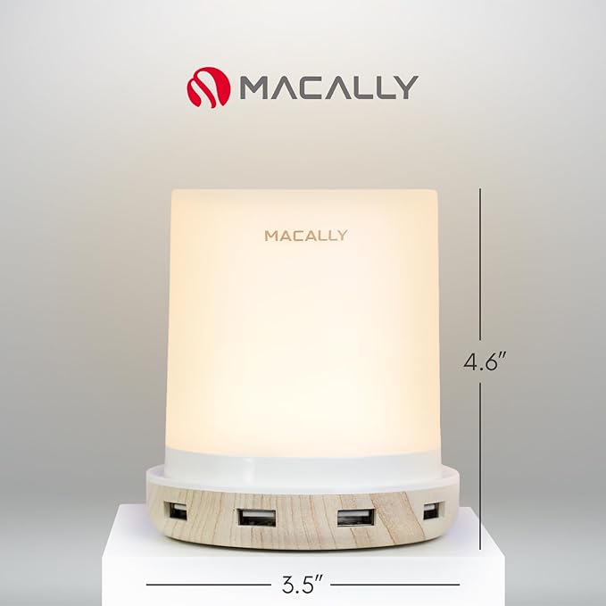 Macally Small Touch Lamps for Nightstand - Image 6