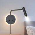 Matte Black Wall Mounted Reading Light, 4000K Flexible Headboard Reading Sconces by NICOLONOROutdoorBarnLights