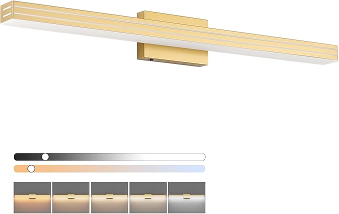 Ralbay 40inch Gold Vanity Light - Image 9