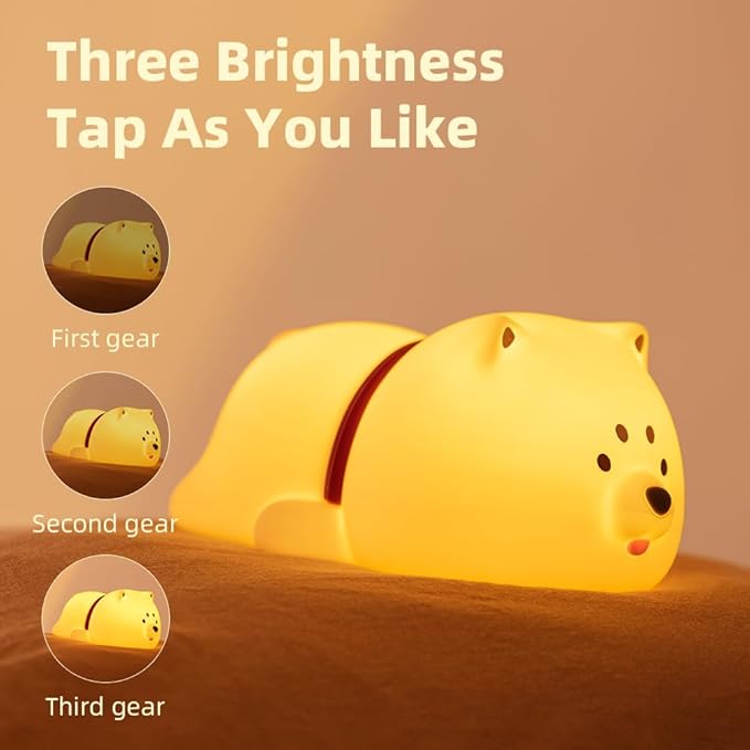 Cute Puppy Night Light for Baby Kids - Image 3