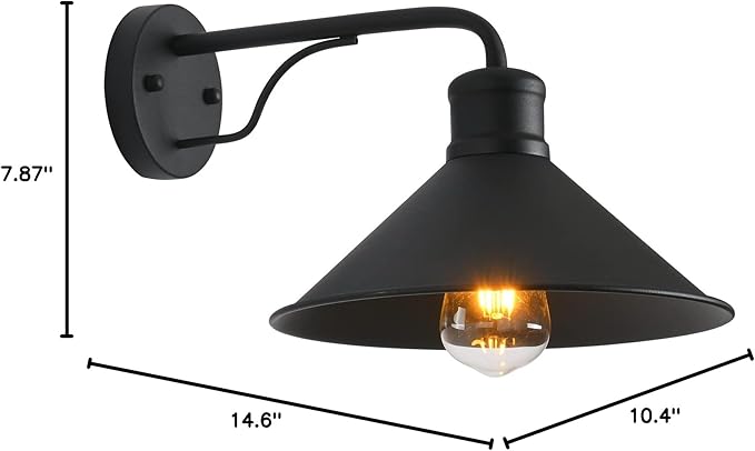 1 Pack Outdoor Wall Lights Wall Mount - Image 7
