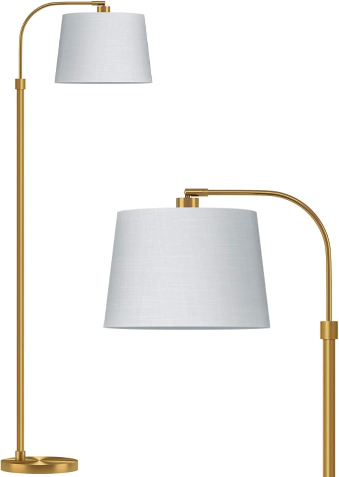 Oneach 62" Gold Floor Lamp for Living Rooms Tall Arc Standing Lamps for - Image 10