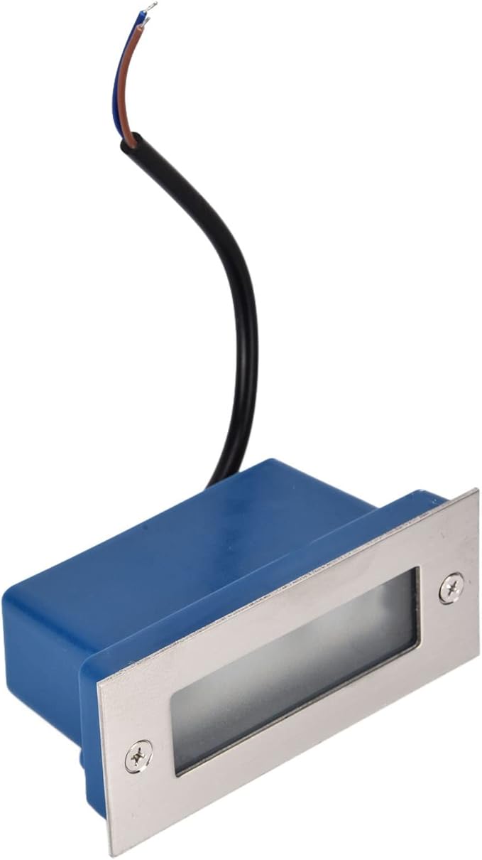 Step Lights, 3W Landscape Stair Lights Waterproof Stainless Steel Rectangle - Image 7