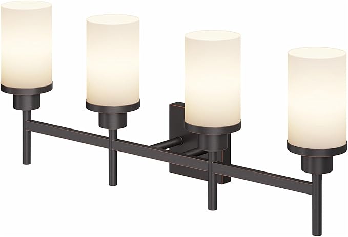 Bathroom Light Fixtures 4-Light Bathrom Vanity Lightings by AONEON