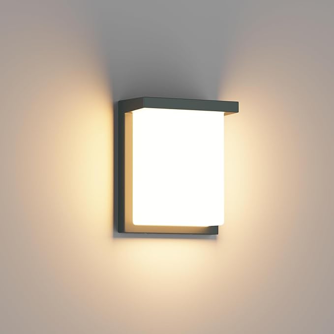 Tipace LED Wall Sconce Lights, 30W Modern Outdoor Light Fixture Wall Mount by Tipace