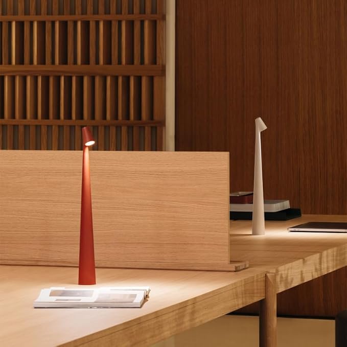 Portable LED Table Lamp With Touch Sensor, 3-Levels Brightness Metal Desk Light - Image 3