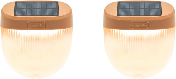 Vego garden Rippled Solar Garden Lights by VegoGarden