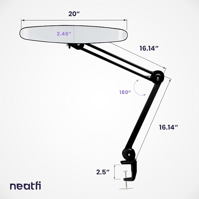 Neatfi XL 2, 200 Lumens LED Desk Lamp - Image 8