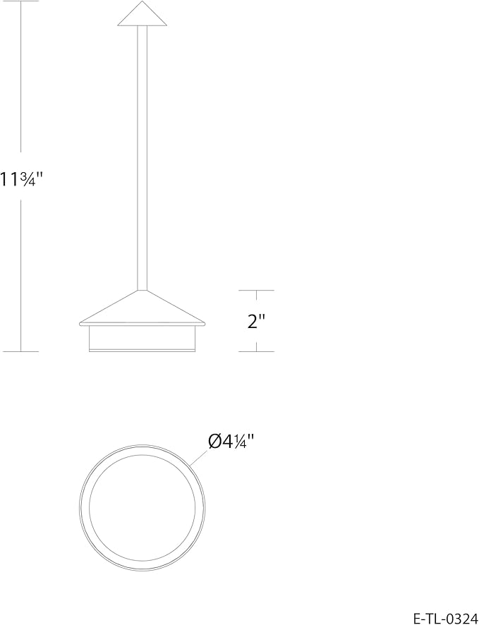 Arrrow LED Cordless USB-C Re-Chargeable Desk Lamp, 5200mAh Battery Operated - Image 7