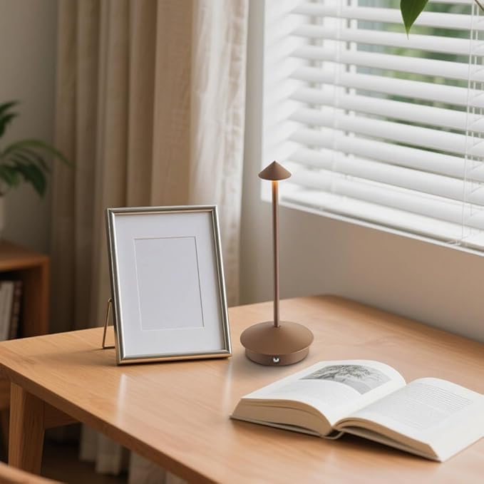 Cordless Table Lamp Set of 2, Rechargeable Portable LED Bedside Touch Lamp - Image 8
