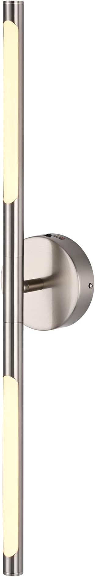 BONLICHT Brushed Nickel Bathroom Light Fixtures 24inch Dimmable 5CCT LED Vanity by BONLICHT