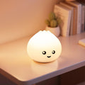 Night Light for Kids, Rechargeable Dimmable Silicone LED Nightlight by Loatme