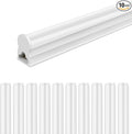 LightingWill T5 LED Shop Light, Natural White 4000K, Linkable Integrated Fixture by LightingWill