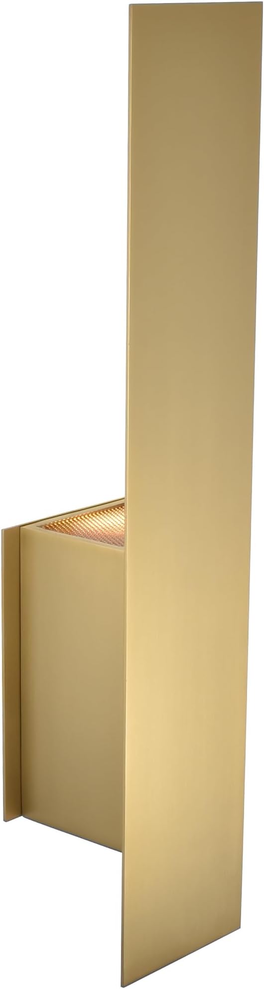 Gold Reflex Modern Wall Sconce Indoor, Minimalist Up and Down Wall Light - Image 2