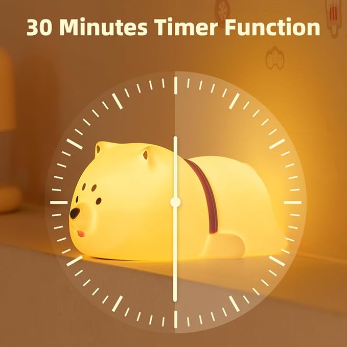 Cute Puppy Night Light for Baby Kids - Image 4