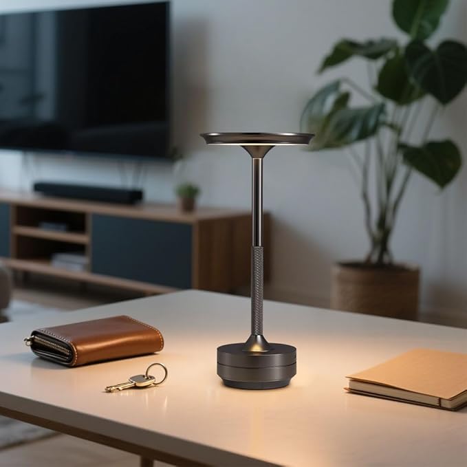 EJQ 2Pack Cordless Table Lamps, Rechargeable Portable 5000mAh Battery Powered - Image 9