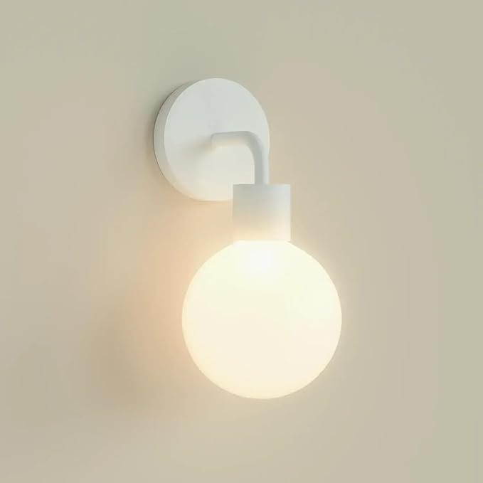 Wireless Wall Sconce Rechargeable & Dimmable LED Light w/App Control & by Poplight