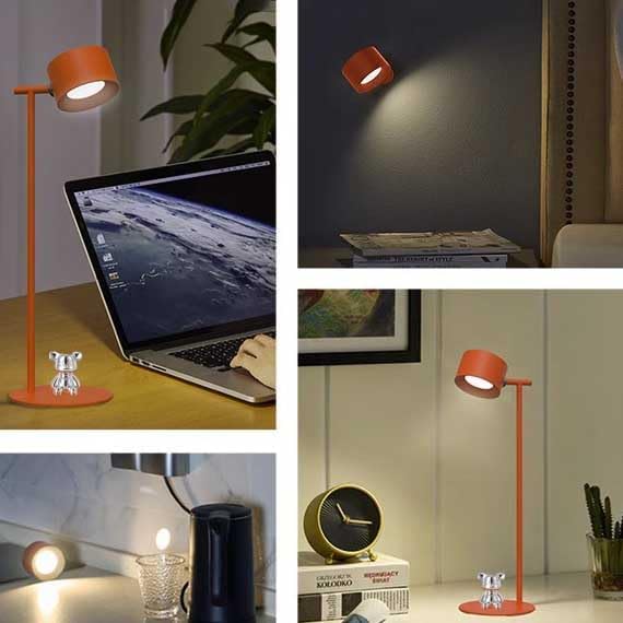 Eye Caring Table Lamp, LED Desk Lamp Dimmable Bedside Lamp - Image 4