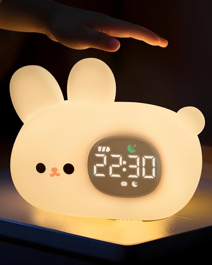 Bunny Alarm Clock for Kids by Yiliaw