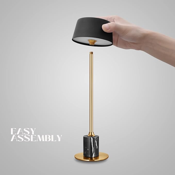 Cordless Table Lamp Set of 2, Rechargeable and Battery Operated, Powered by - Image 2