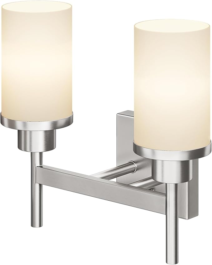 Bathroom Light Fixtures Brushed Nickel Vanity Lights by AONEON