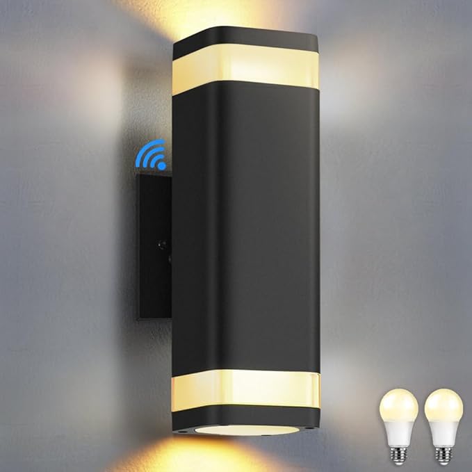 SHIMR Dusk to Dawn Outdoor Wall Light by SHIMR