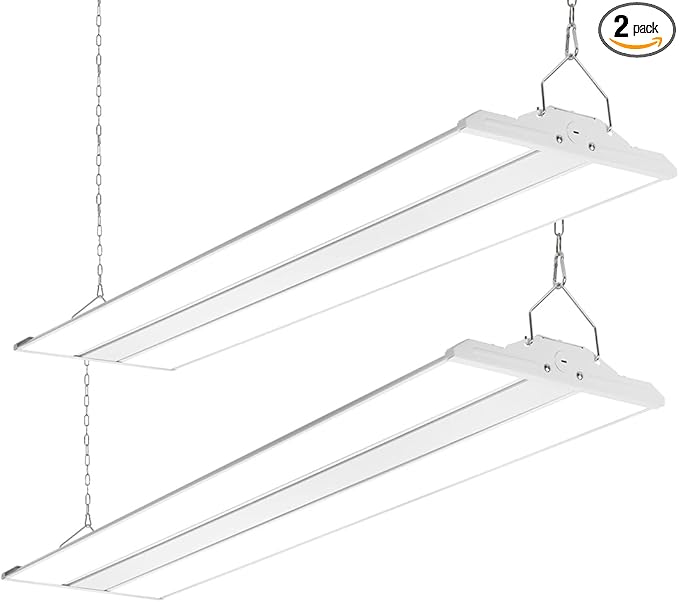 High Bay LED Shop Light 4FT 300W/240W/200W, 4000K/5000K Selectable 120-277V by Xbuyee