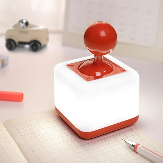 Night Light Lamp Rocker Night Light, 2-Speed Timer Bedside Night Lamp - Image 6