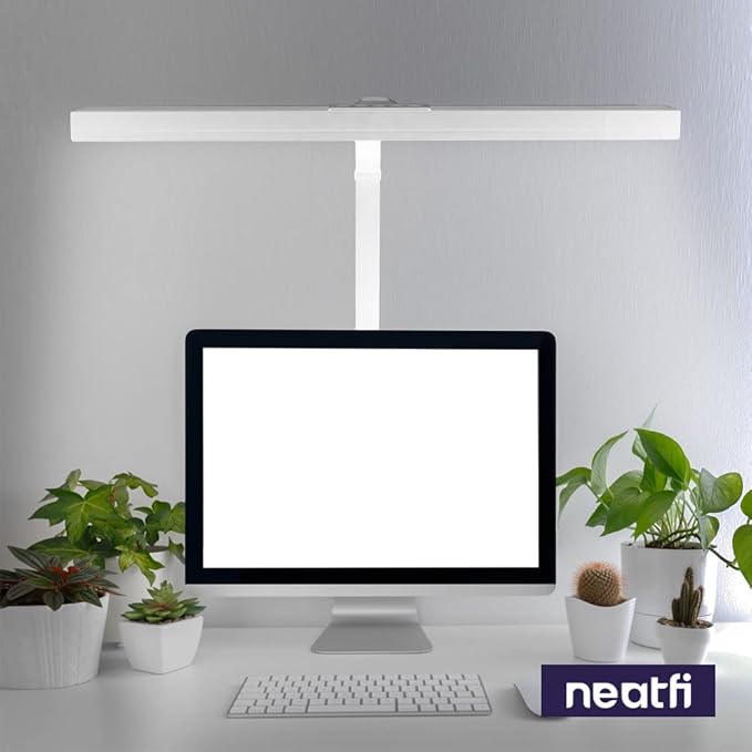 Neatfi Flex Desk Lamp with Clamp, 000 Lumens 30W LED Monitor Light, 3000K-6500K - Image 6