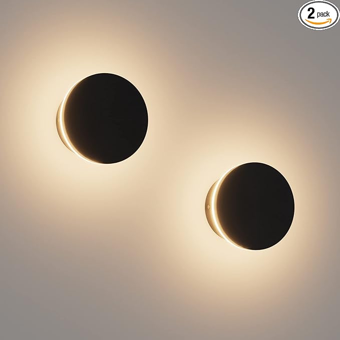 2 Packs LED Wall Light Outdoor Indoor Modern Wall Sconce Mini Sconce Outdoor by Aoceley