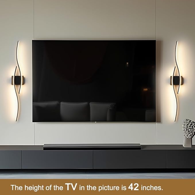 Hardwired Modern Wall Sconce set of Two - Image 2