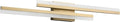 PRESDE 32" LED Vanity Light Bar, Modern Brushed Gold Bathroom Light Fixtures by HOME