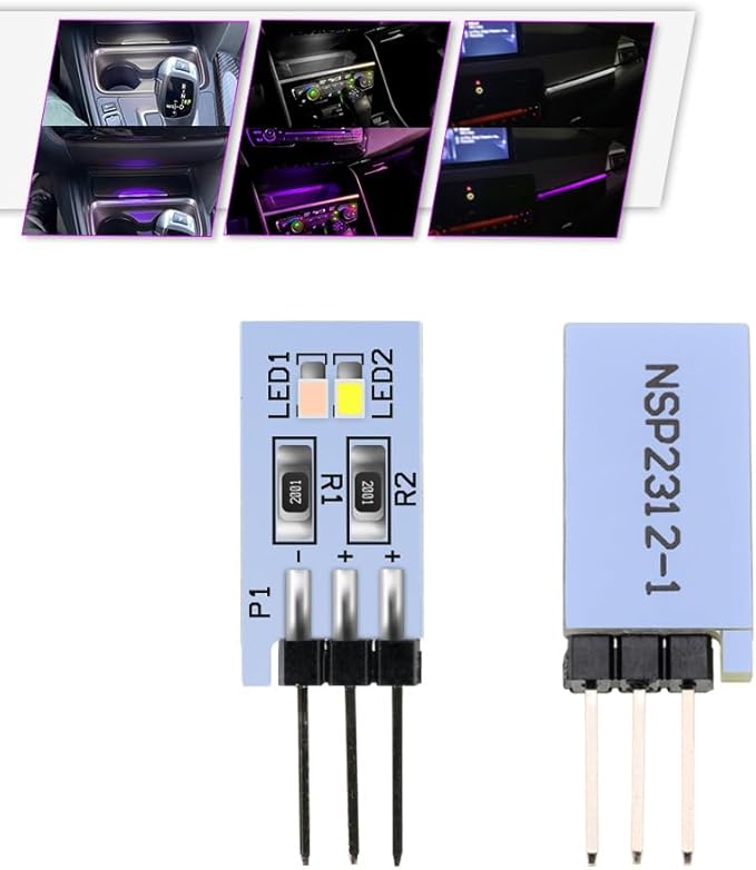 NJSBYL LED Purple-White Ambient Lighting Circuit Board - Image 2