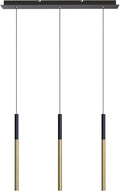 ALTAIR 3 Mini Pendant Lighting Black-Brass by CONTECDEVELOPMENT