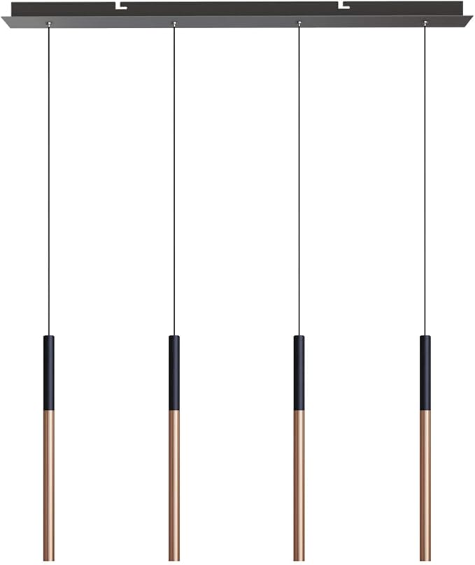 ALTAIR 4 Mini Pendant Lighting Black-Copper by CONTECDEVELOPMENT